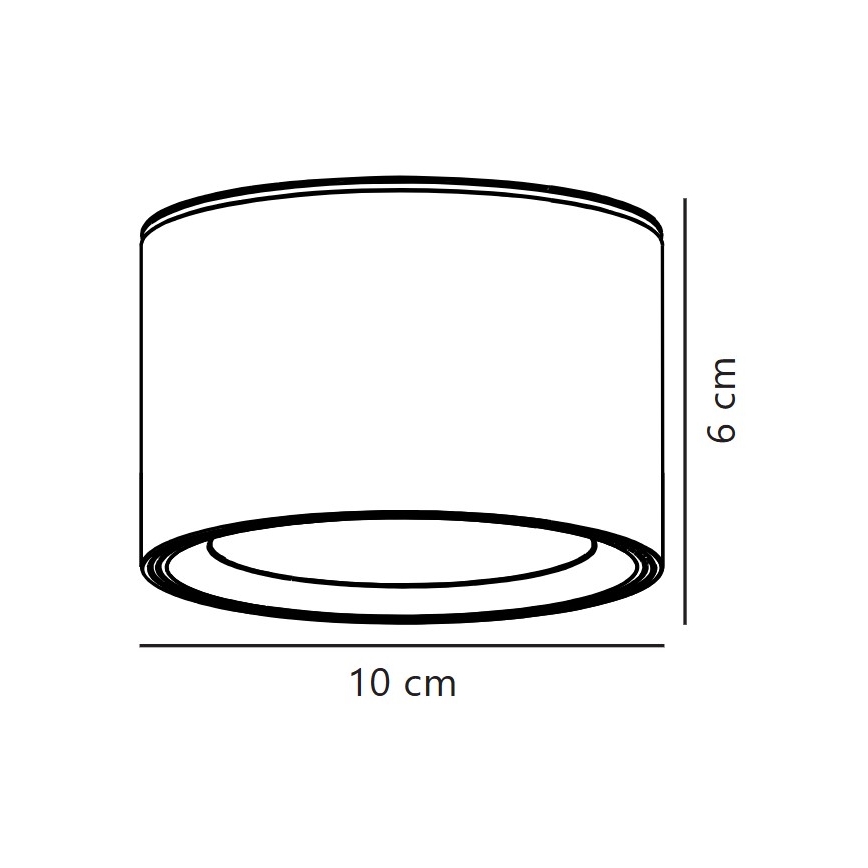 Nordlux - Himmennettävä LED-kattovalaisin FALLON LED/5,5W/230V 2700K valkoinen
