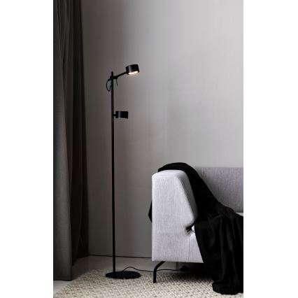 Nordlux - Himmennettävä LED-lattiavalaisin CLYDE 2xLED/4W/230V