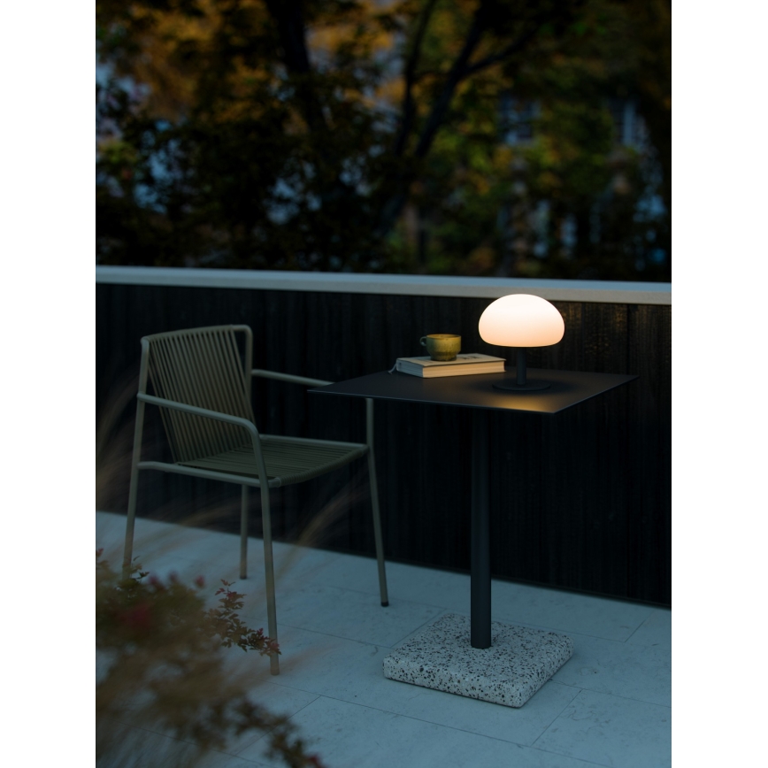 Nordlux - Himmennettävä LED-ulkopöytälamppu SPONGE LED/4,8W/3,7V IP65 4400 mAh