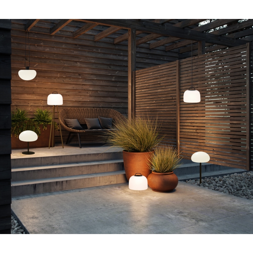 Nordlux - LED Himmennettävä ulko kannattava kevyt KETTLE TO-GO LED/6,8W/3,7V IP65 5200 mAh