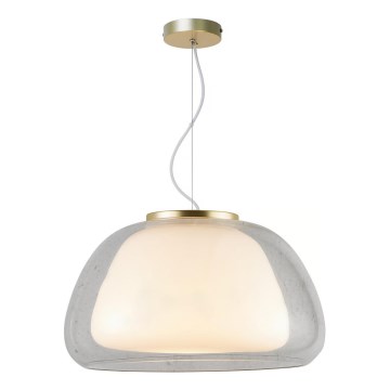 Nordlux - JELLY riippuvalaisin johdolla 1xE27/40W/230V valkoinen/kirkas