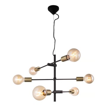 Nordlux - JOSEFINE-riippuvalaisin vaijerilla 6xE27/25W/230V