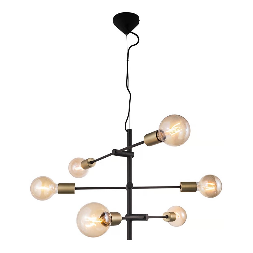 Nordlux - JOSEFINE-riippuvalaisin vaijerilla 6xE27/25W/230V