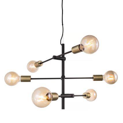 Nordlux - JOSEFINE-riippuvalaisin vaijerilla 6xE27/25W/230V