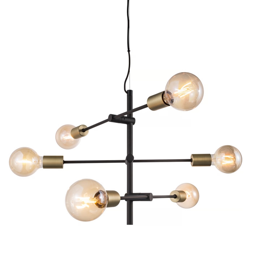 Nordlux - JOSEFINE-riippuvalaisin vaijerilla 6xE27/25W/230V