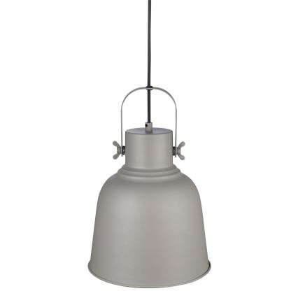 Nordlux - Kattokruunu johdossa ADRIAN 1xE27/25W/230V halkaisija 25 cm harmaa