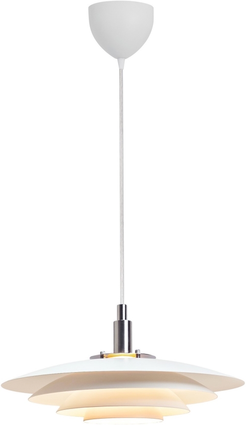 Nordlux - Kattokruunu johdossa BRETAGNE 1xG9/25W/230V valkoinen