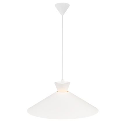Nordlux - Kattokruunu johdossa DIAL 1xE27/40W/230V halkaisija 45 cm valkoinen