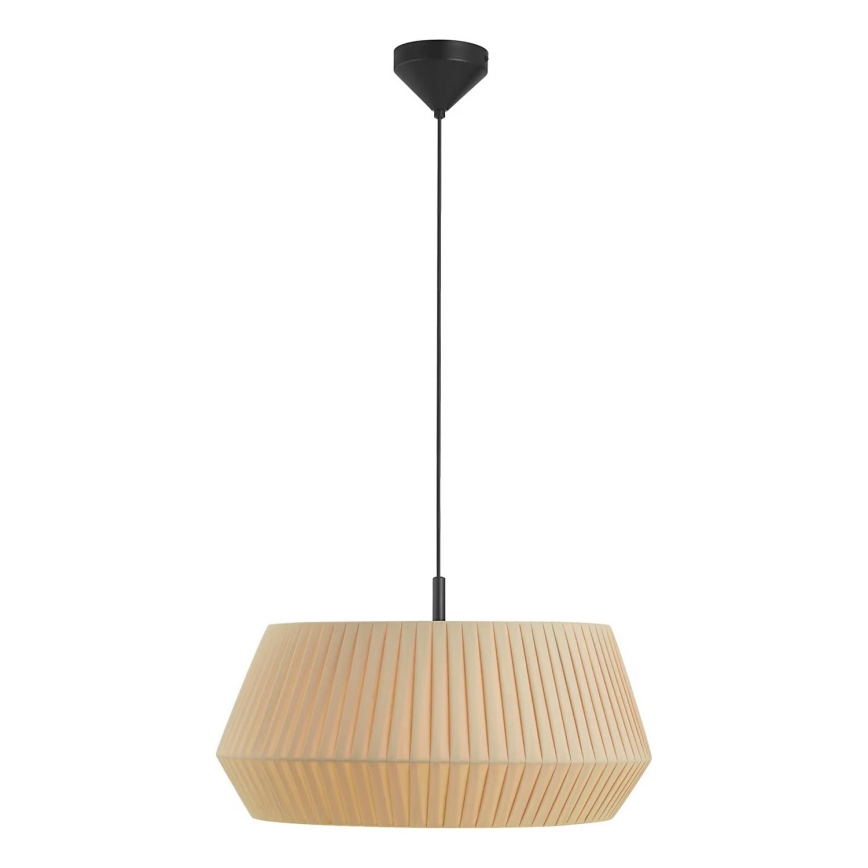 Nordlux - Kattokruunu johdossa DICTE 1xE27/60W/230V halkaisija 53 cm beige