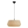 Nordlux - Kattokruunu johdossa DICTE 1xE27/60W/230V halkaisija 53 cm beige