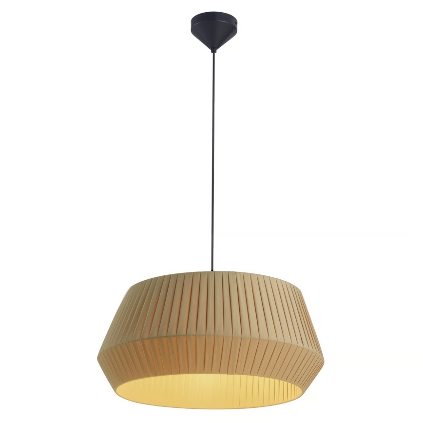 Nordlux - Kattokruunu johdossa DICTE 1xE27/60W/230V halkaisija 53 cm beige