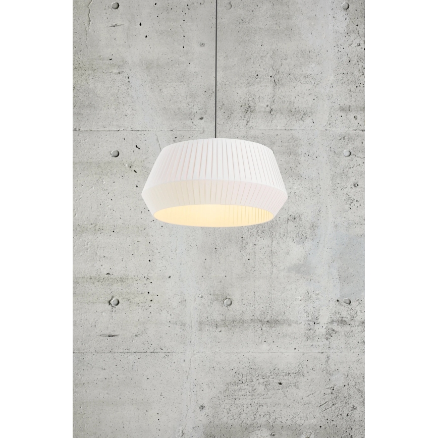 Nordlux - Kattokruunu johdossa DICTE 1xE27/60W/230V halkaisija 53 cm valkoinen