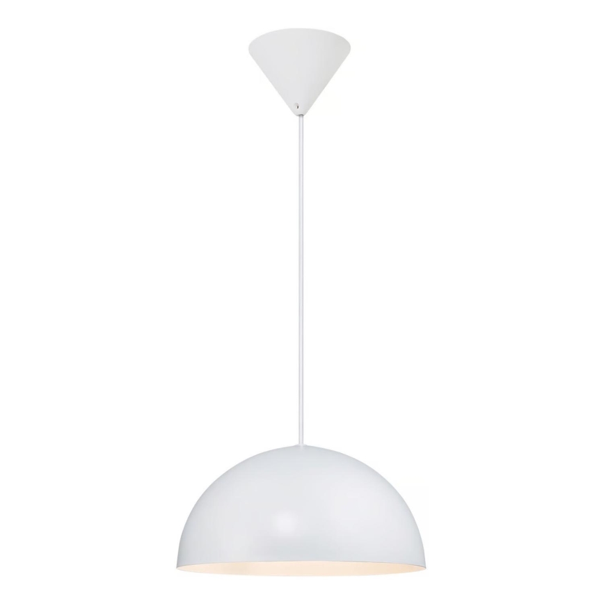 Nordlux - Kattokruunu johdossa ELLEN 1xE27/40W/230V halkaisija 30 cm valkoinen