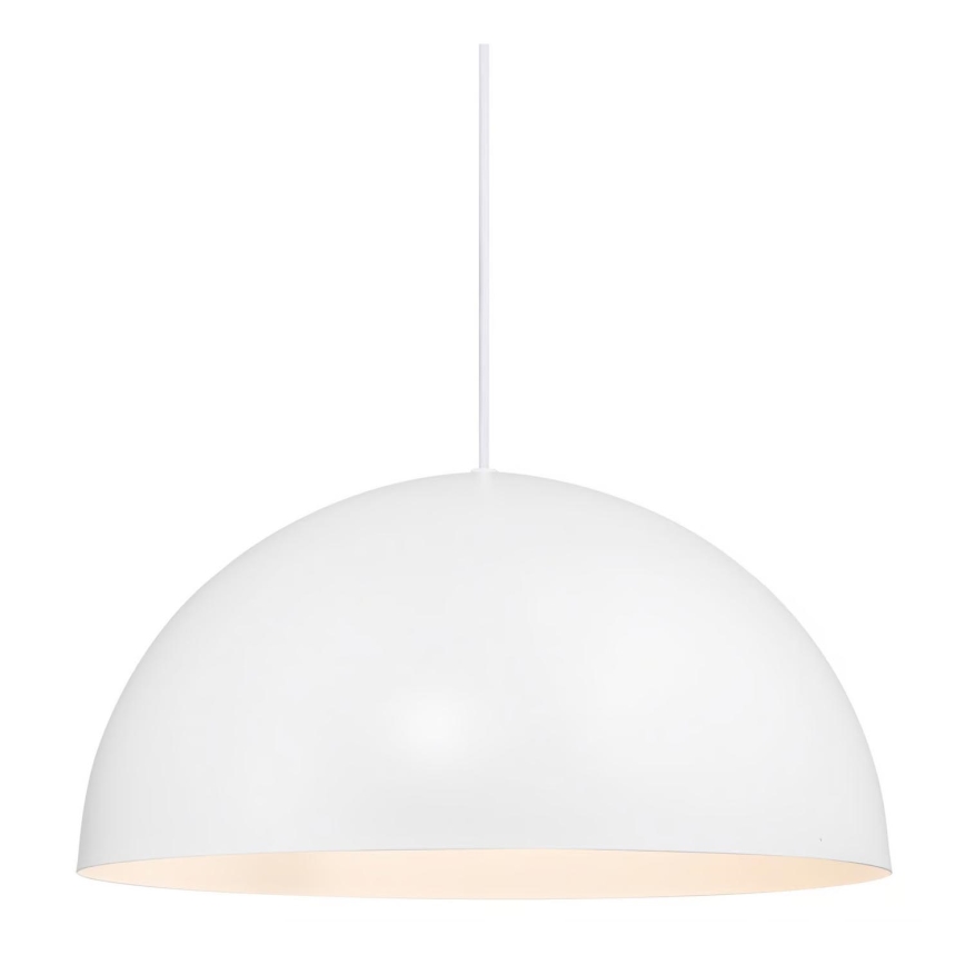 Nordlux - Kattokruunu johdossa ELLEN 1xE27/40W/230V halkaisija 40 cm valkoinen