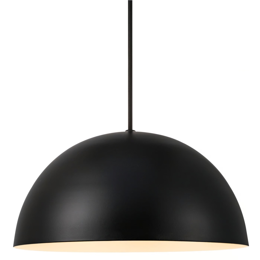 Nordlux - Kattokruunu johdossa ELLEN 1xE27/40W/230V halkaisija 30 cm musta