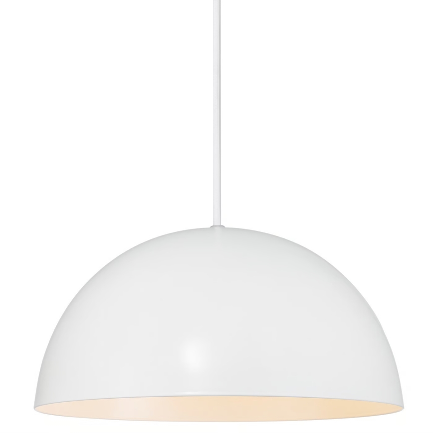 Nordlux - Kattokruunu johdossa ELLEN 1xE27/40W/230V halkaisija 30 cm valkoinen