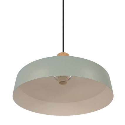Nordlux - Kattokruunu johdossa ELVAS 1xE27/60W/230V halkaisija 37,5 cm vihreä
