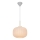 Nordlux - Kattokruunu johdossa MILFORD 1xE27/40W/230V halkaisija 30 cm valkoinen