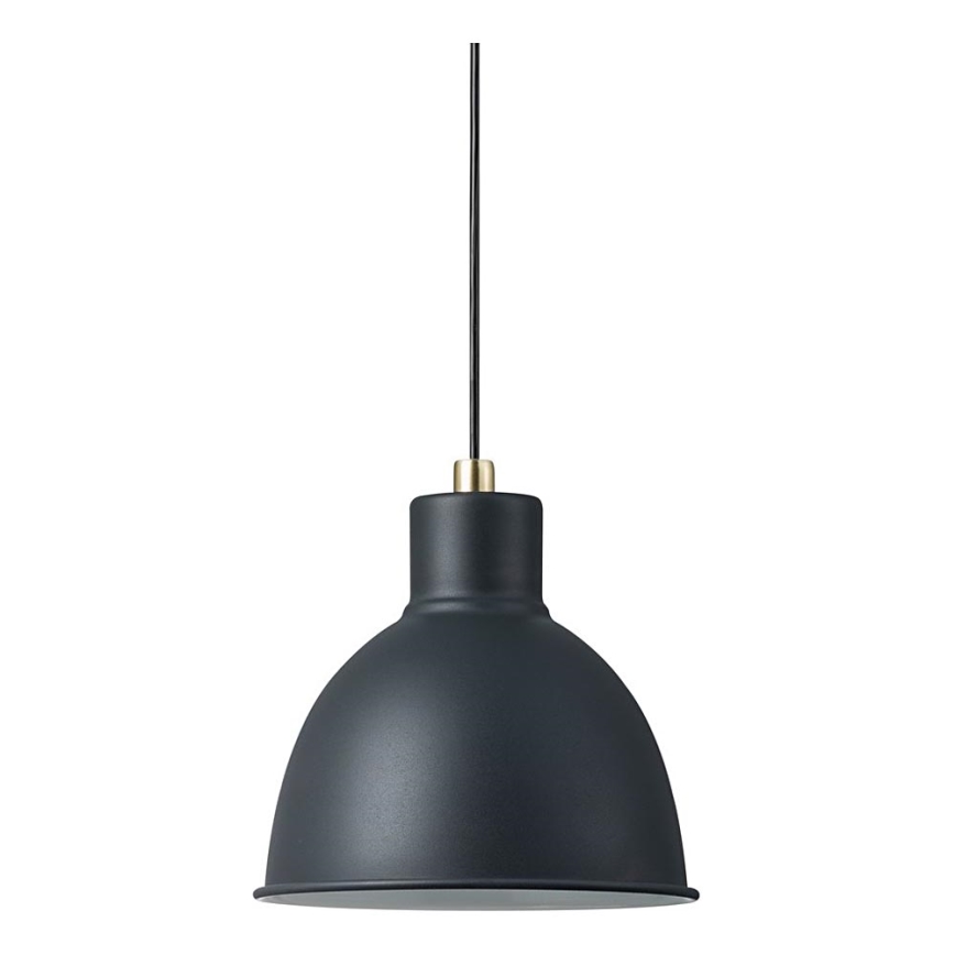 Nordlux - Kattokruunu johdossa POP 1xE27/60W/230V musta