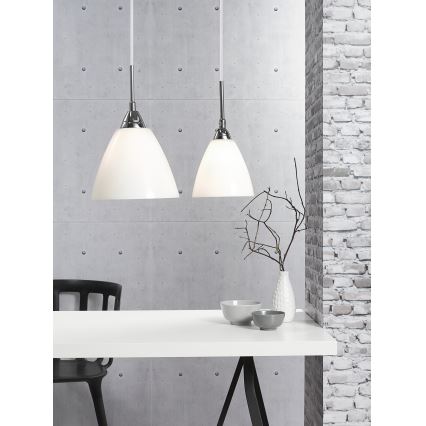 Nordlux - Kattokruunu johdossa READ 1xE14/40W/230V kiiltävä kromi