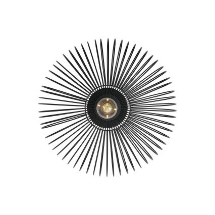 Nordlux - Kattovalaisin BERONI 1xE27/60W/230V halkaisija 40,3 cm musta
