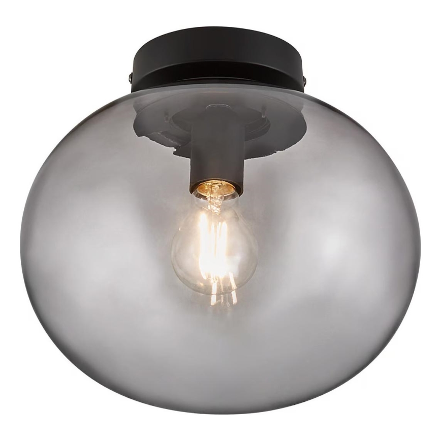 Nordlux - Kattovalo ALTON 1xE27/25W/230V halkaisija 27,5 cm savuinen