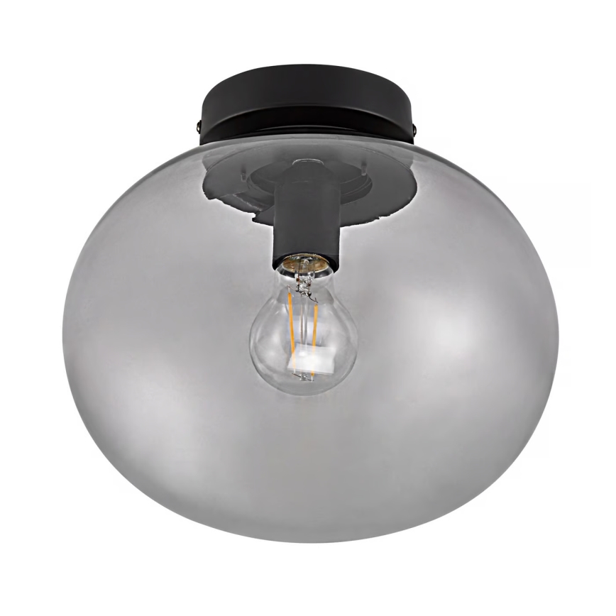 Nordlux - Kattovalo ALTON 1xE27/25W/230V halkaisija 27,5 cm savuinen