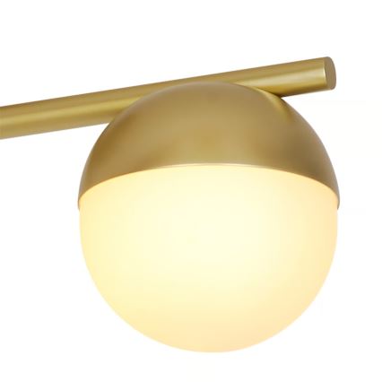 Nordlux - Kiinteä kattokruunu CONTINA 3xG9/5W/230V messinki
