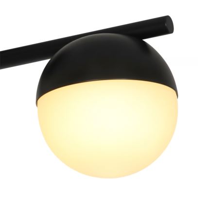 Nordlux - Kiinteä kattokruunu CONTINA 3xG9/5W/230V musta
