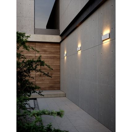 Nordlux - KINVER LED-ulkoseinävalaisin 10W/230V IP54 valkoinen