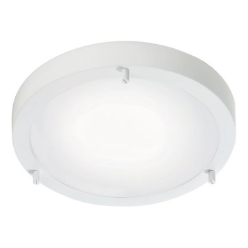 Nordlux - Kylpyhuoneen kattovalaisin ANCONA 2xE27/40W/230V IP43 Ø 31,5 cm valkoinen