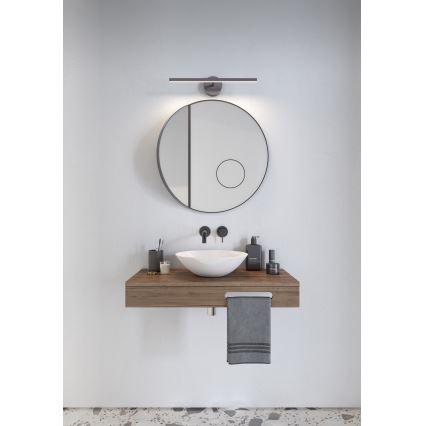 Nordlux - Kylpyhuoneen LED-peilivalo IP LED/6,2W/230V IP44 40 cm mattakromi