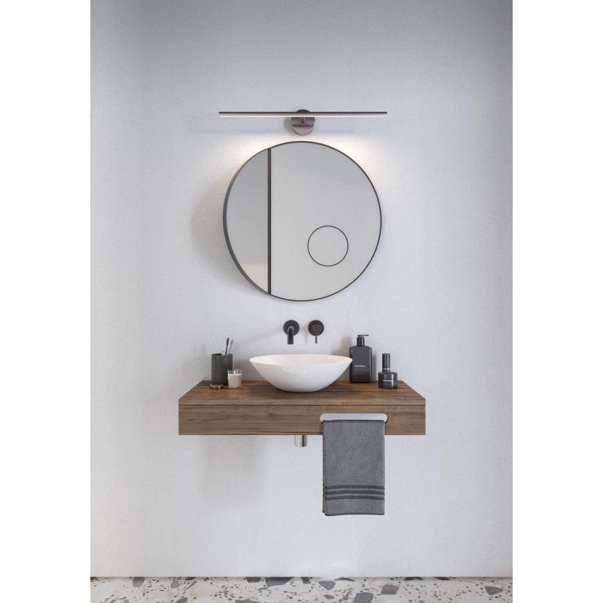 Nordlux - Kylpyhuoneen LED-peilivalo IP LED/6,3W/230V IP44 60 cm mattakromi
