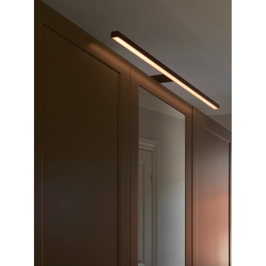 Nordlux - Kylpyhuoneen LED-peilivalo MARLEE LED/11,5W/230V 3000K IP44 musta