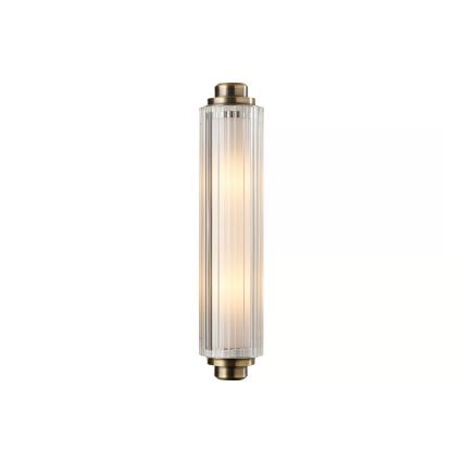 Nordlux - Kylpyhuoneen peilivalaisin NIMAL 2xE14/25W/230V IP44 messinki