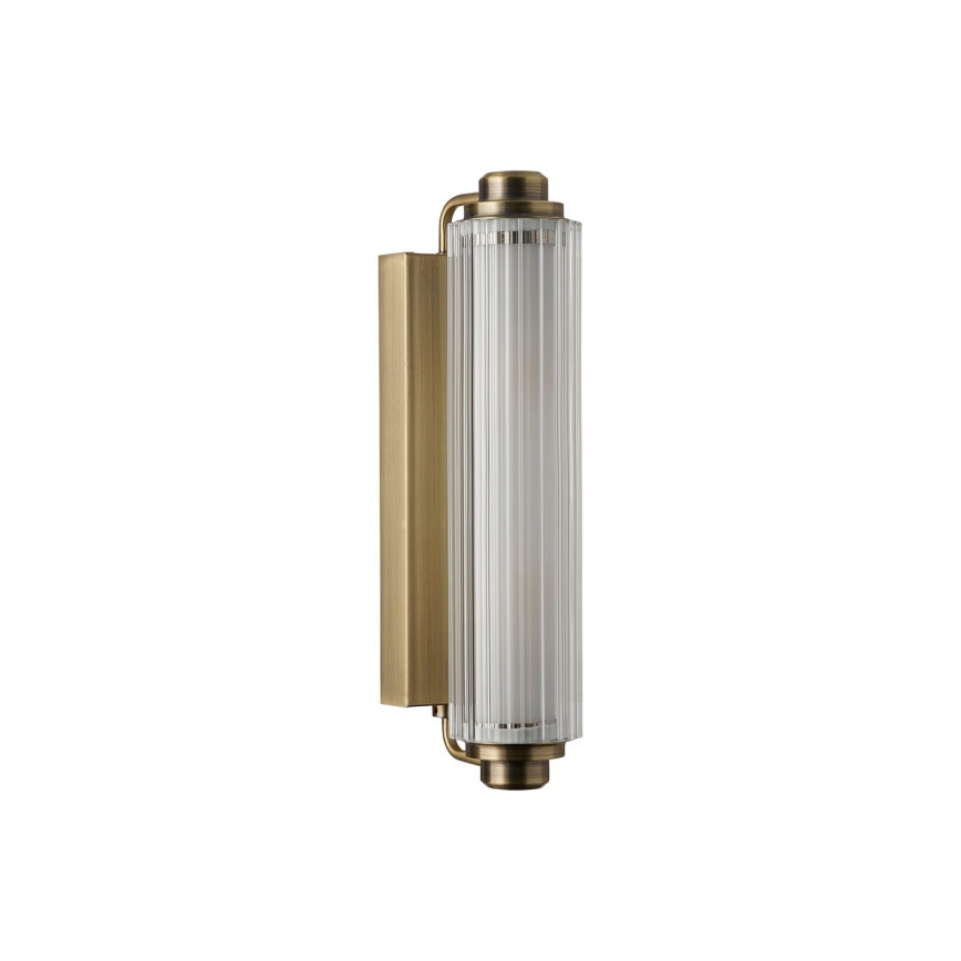Nordlux - Kylpyhuoneen peilivalaisin NIMAL 2xE14/25W/230V IP44 messinki