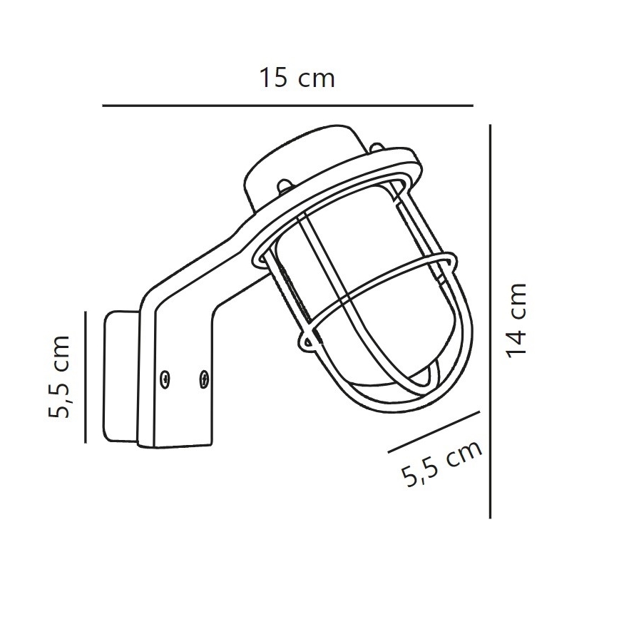 Nordlux - Kylpyhuoneen seinävalaisin MARINA 1xG9/40W/230V IP44 kiiltävä kromi