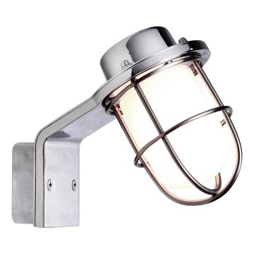 Nordlux - Kylpyhuoneen seinävalaisin MARINA 1xG9/40W/230V IP44 kiiltävä kromi