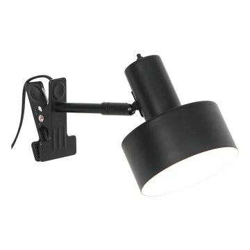 Nordlux - Lamppu kiinnikkeellä MATIS 1xE27/15W/230V musta