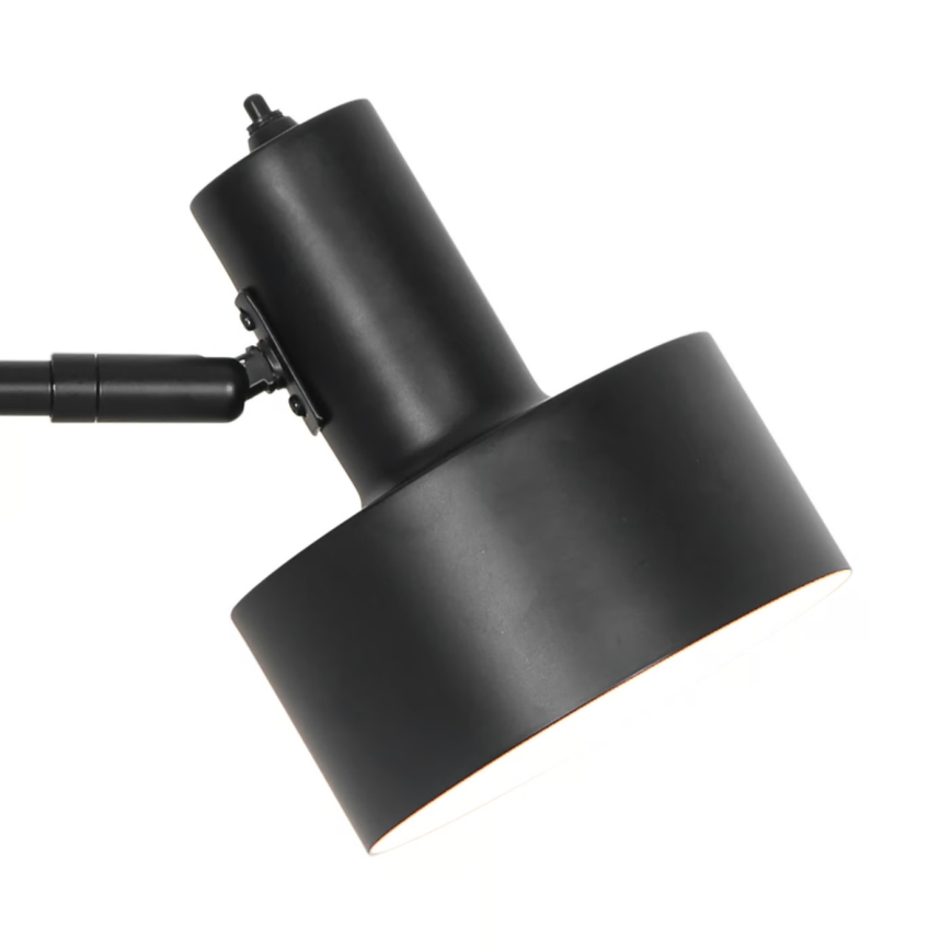 Nordlux - Lamppu kiinnikkeellä MATIS 1xE27/15W/230V musta