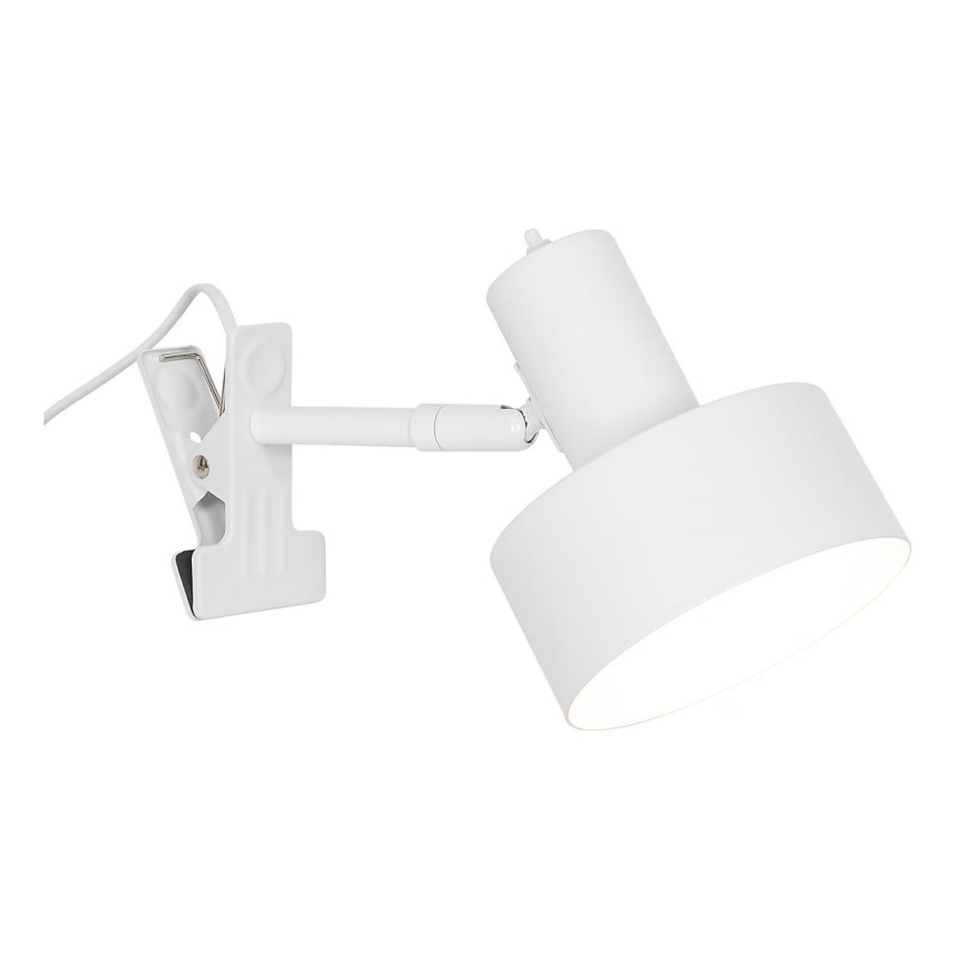 Nordlux - Lamppu kiinnikkeellä MATIS 1xE27/15W/230V valkoinen