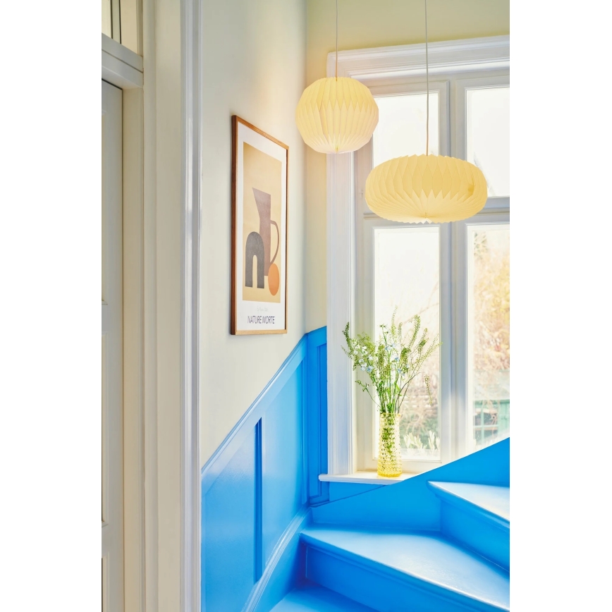 Nordlux - Lampunvarjostin kattokruunulle BELLOY E27 halkaisija 30 cm