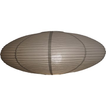 Nordlux - Lampunvarjostin kattokruunulle VILLO E27 halkaisija 60 cm ruskea