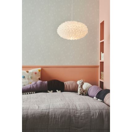 Nordlux - Lampunvarjostin kattokruunulle VILLO E27 halkaisija 30 cm valkoinen