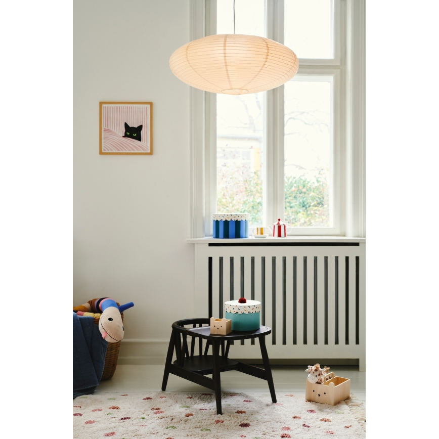 Nordlux - Lampunvarjostin kattokruunulle VILLO E27 halkaisija 60 cm beige