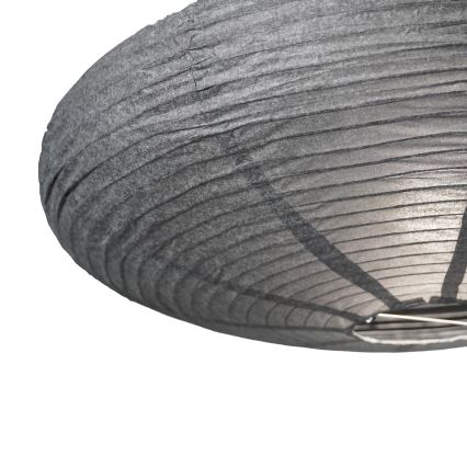 Nordlux - Lampunvarjostin kattokruunulle VILLO E27 halkaisija 60 cm harmaa