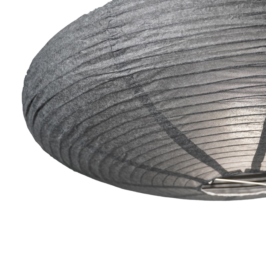 Nordlux - Lampunvarjostin kattokruunulle VILLO E27 halkaisija 60 cm harmaa