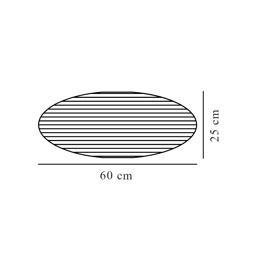 Nordlux - Lampunvarjostin kattokruunulle VILLO E27 halkaisija 60 cm valkoinen