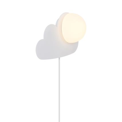 Nordlux - Lasten seinävalaisin SKYKU CLOUD 1xE14/25W/230V pilvi