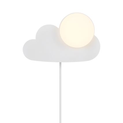 Nordlux - Lasten seinävalaisin SKYKU CLOUD 1xE14/25W/230V pilvi